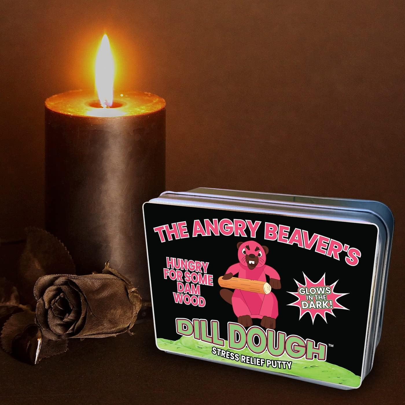 Masa de Estrés Angry Beaver Dill Dough - Alivio Divertido 181g