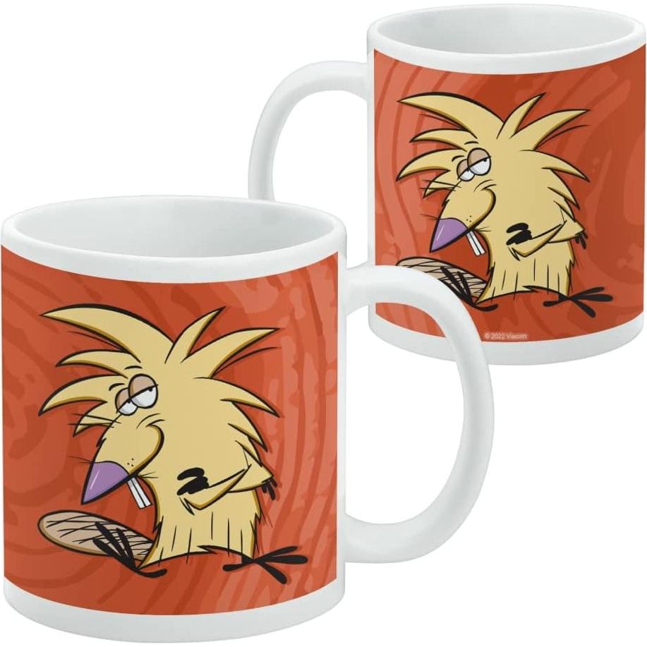 Taza de Cerámica Angry Beavers Norbert 311ml Regalo Original