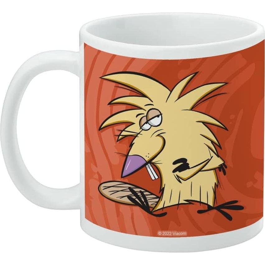 Taza de Cerámica Angry Beavers Norbert 311ml Regalo Original