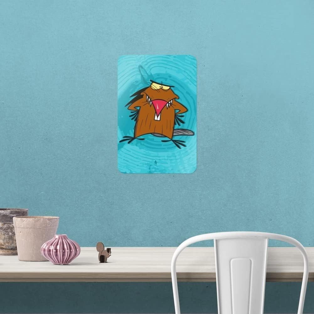 Adhesivo Decorativo Angry Beavers 20.32x30.48cm Graphics & More
