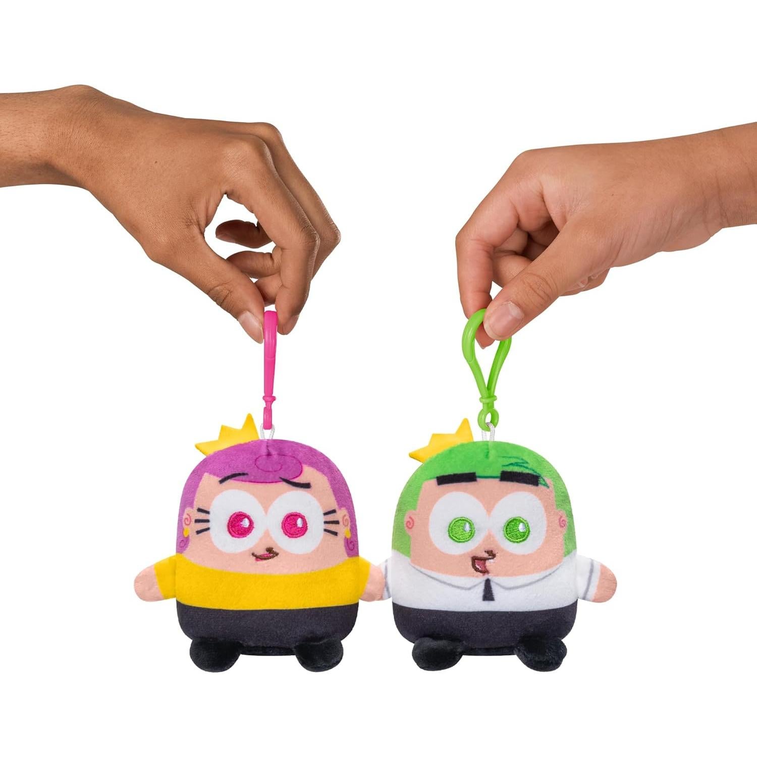 Llaveros de Peluche TeeTurtle Cosmo y Wanda - Mejores Amigos