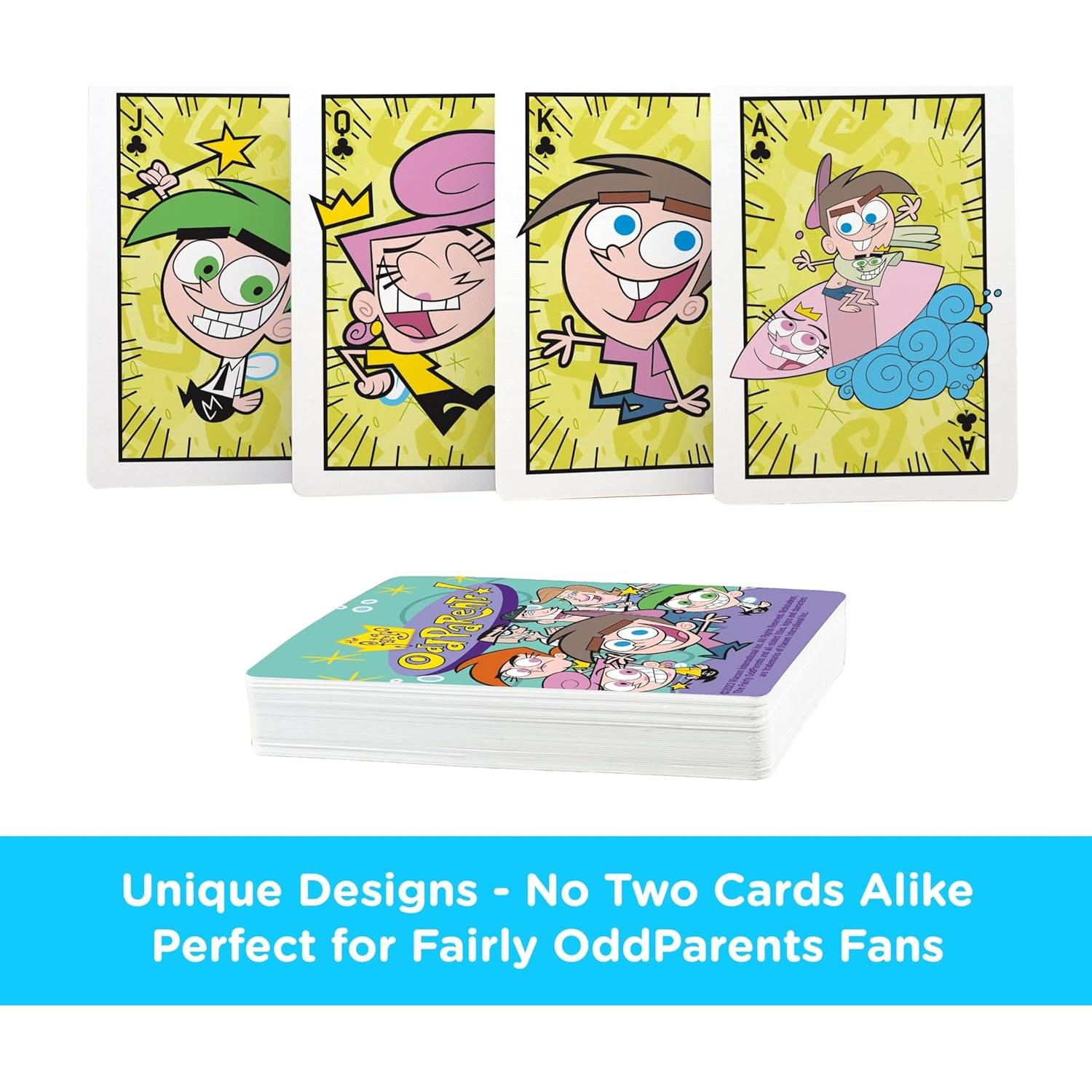 Baraja de Juego Nickelodeon Los Padres Magos AQUARIUS