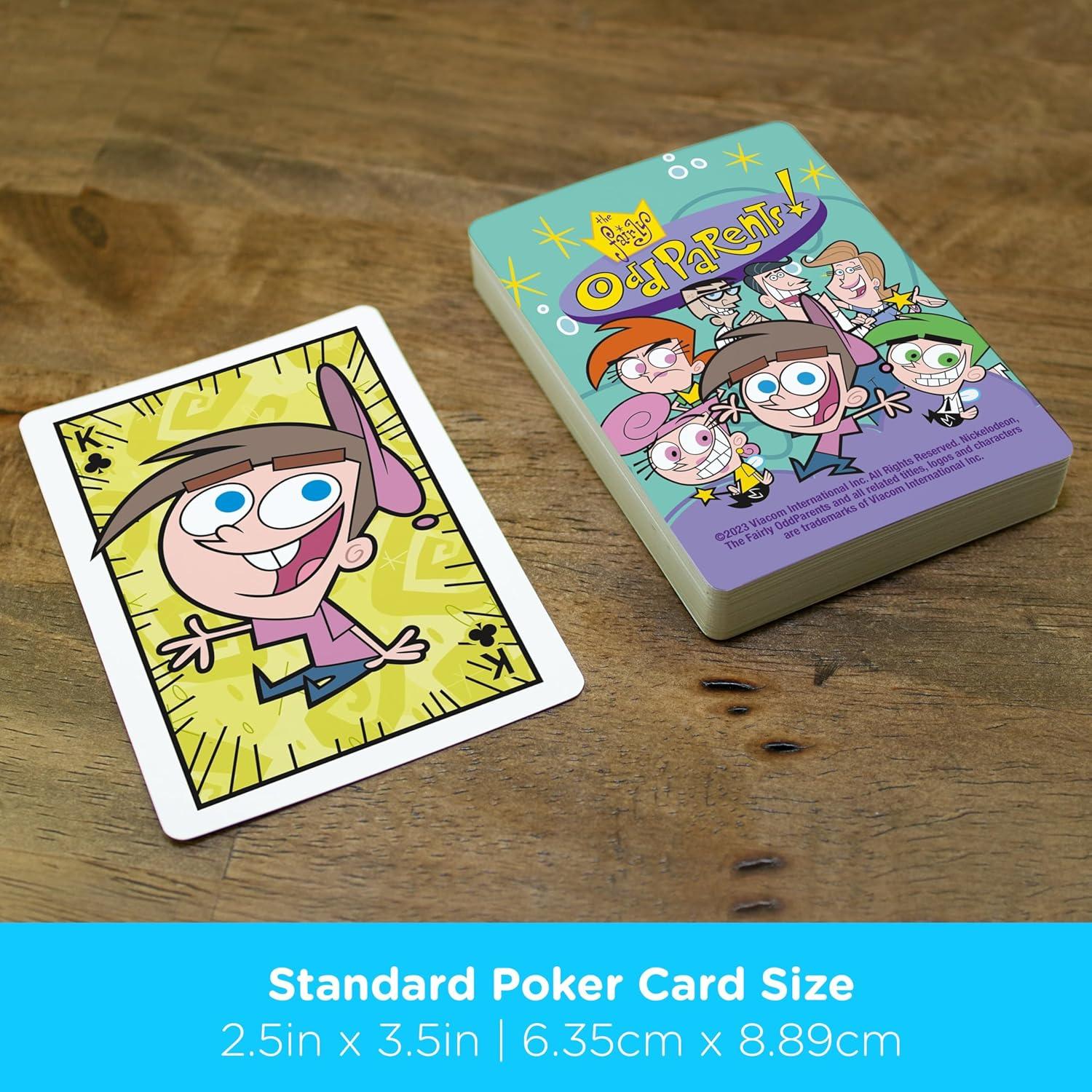 Baraja de Juego Nickelodeon Los Padres Magos AQUARIUS