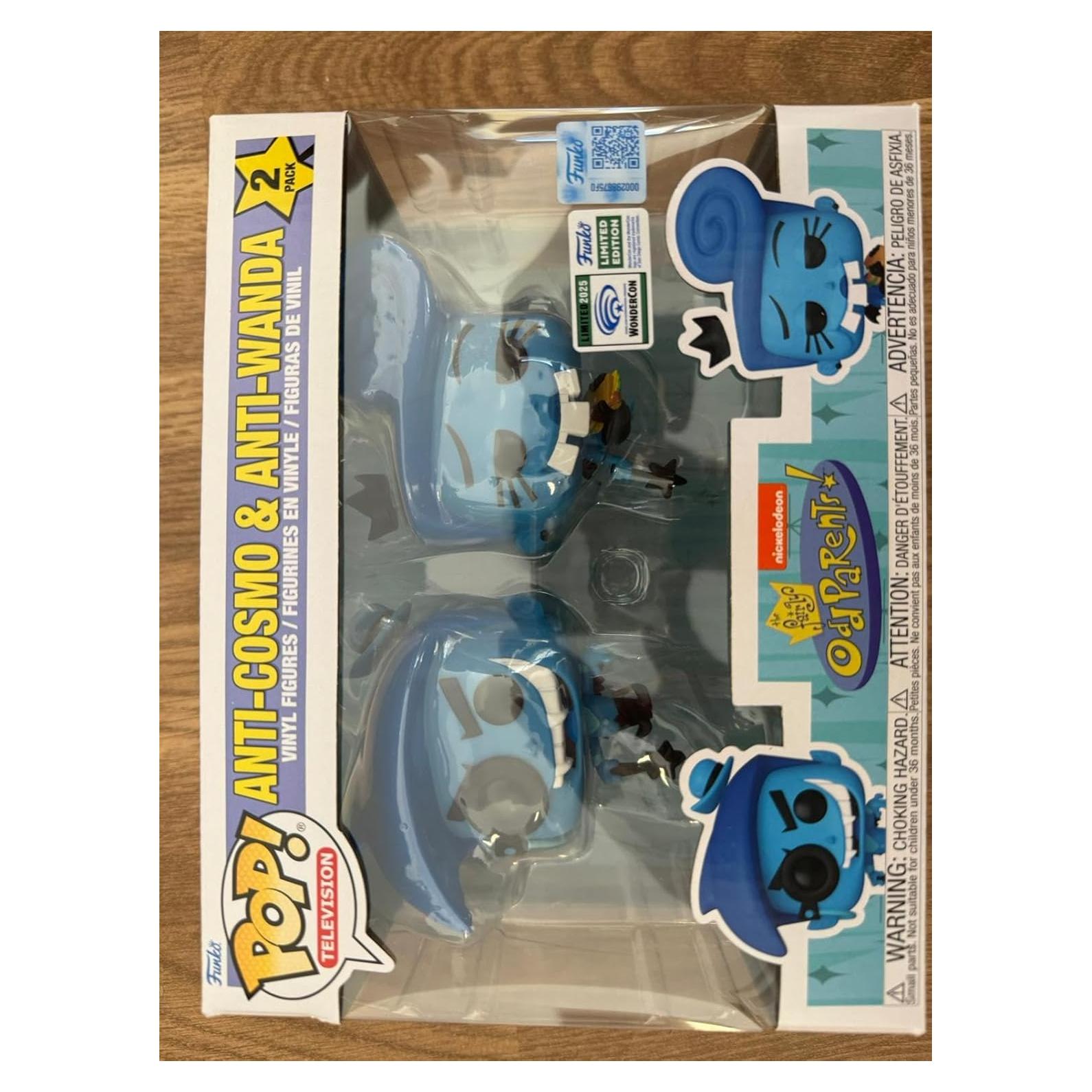 Funko Pop! Anti-Cosmo y Anti-Wanda 2 Pack Exclusivo 2025