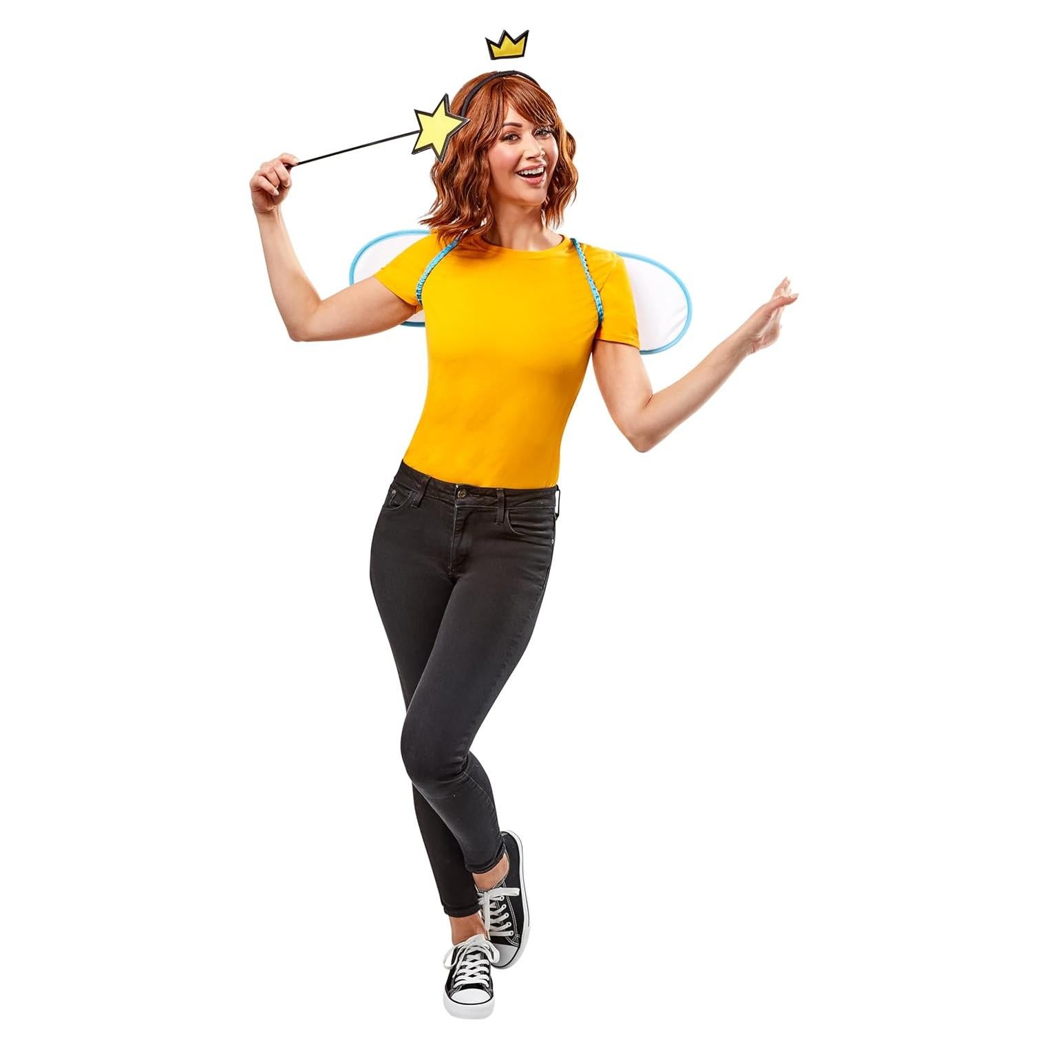 Disfraz Adulto Rubies Los Padrinos Mágicos con Alas y Varita