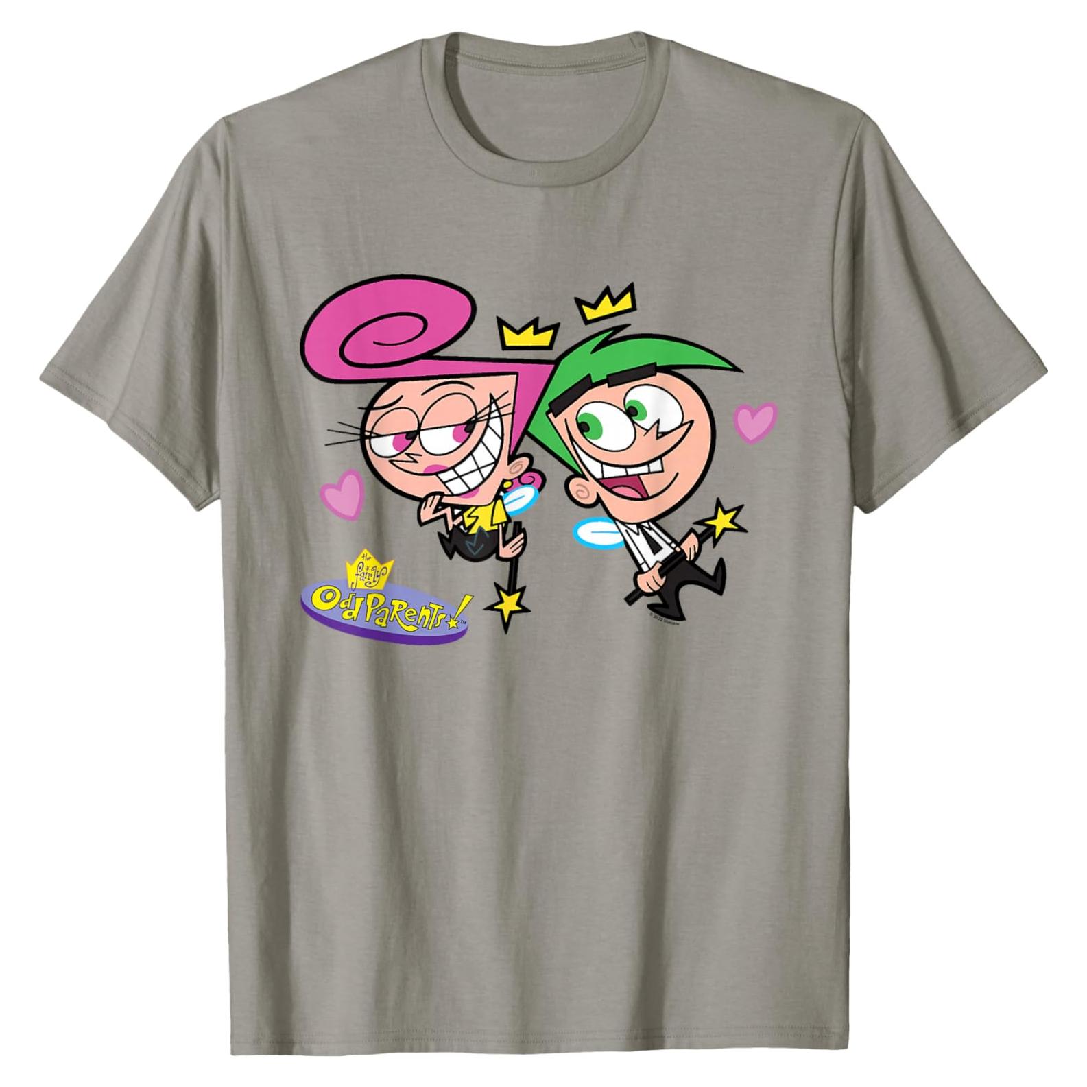 Camiseta de Romance Los Padrinos Mágicos Wanda y Cosmo