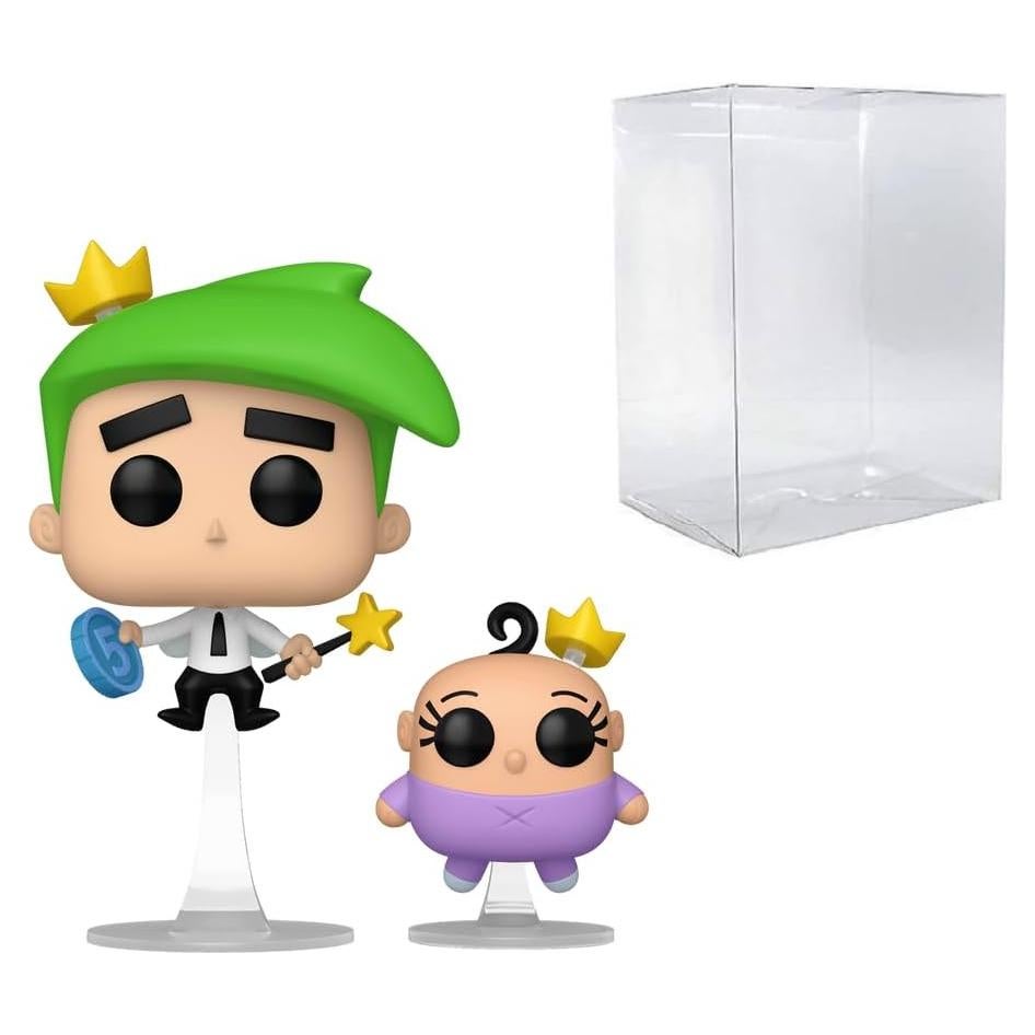 Figura POP! TV Cosmo y Poof #1691 Funko 12.4 cm con Funda
