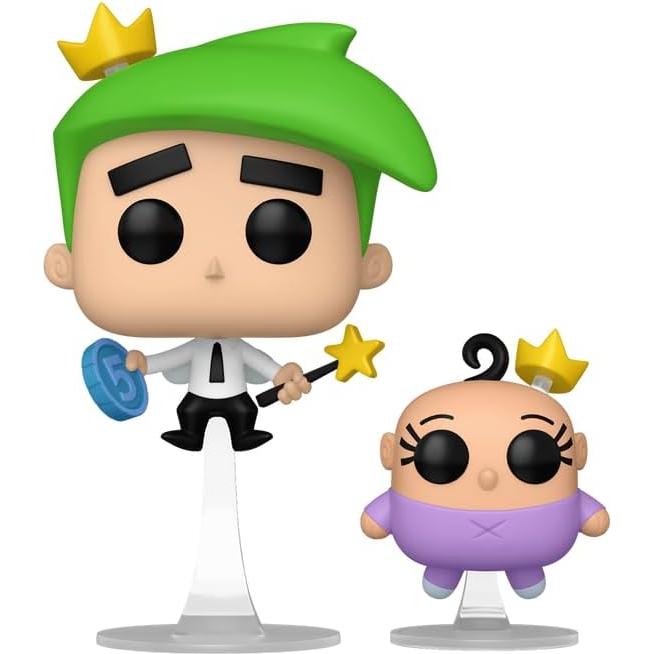 Figura POP! TV Cosmo y Poof #1691 Funko 12.4 cm con Funda
