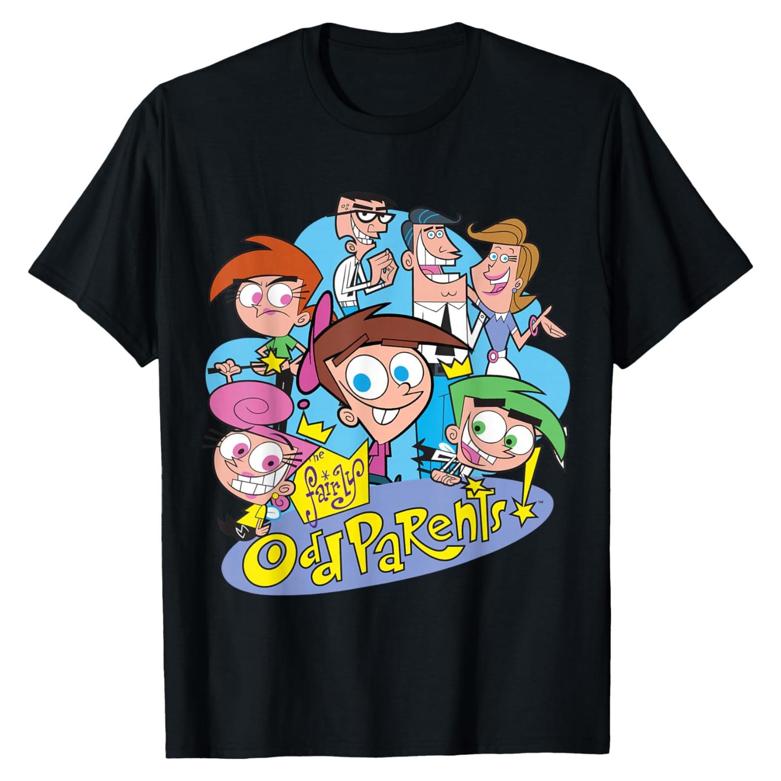 Camiseta oficial Nickelodeon Los Padrinos Mágicos Hombres