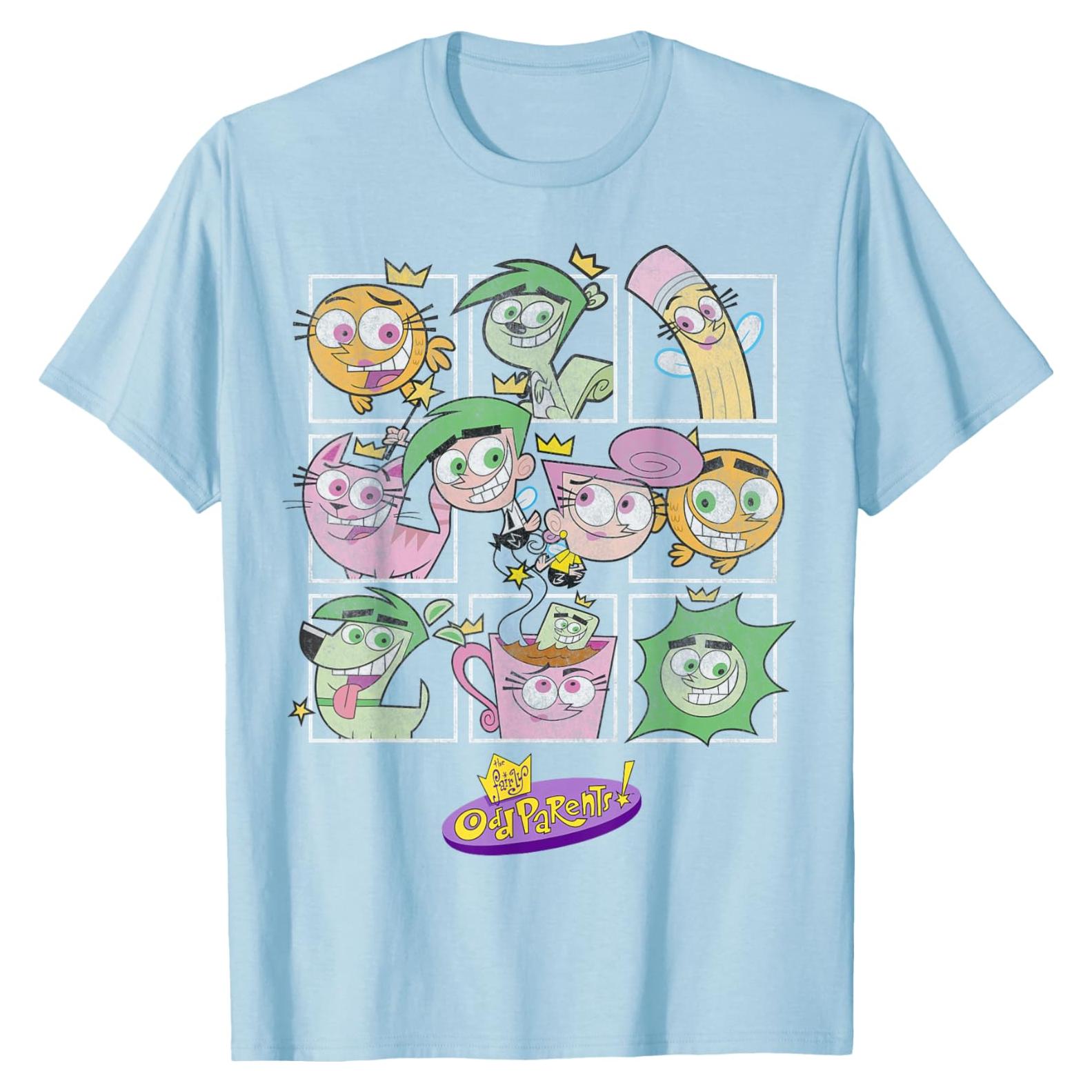 Camiseta Morph Nickelodeon Los Padrinos Mágicos Hombres