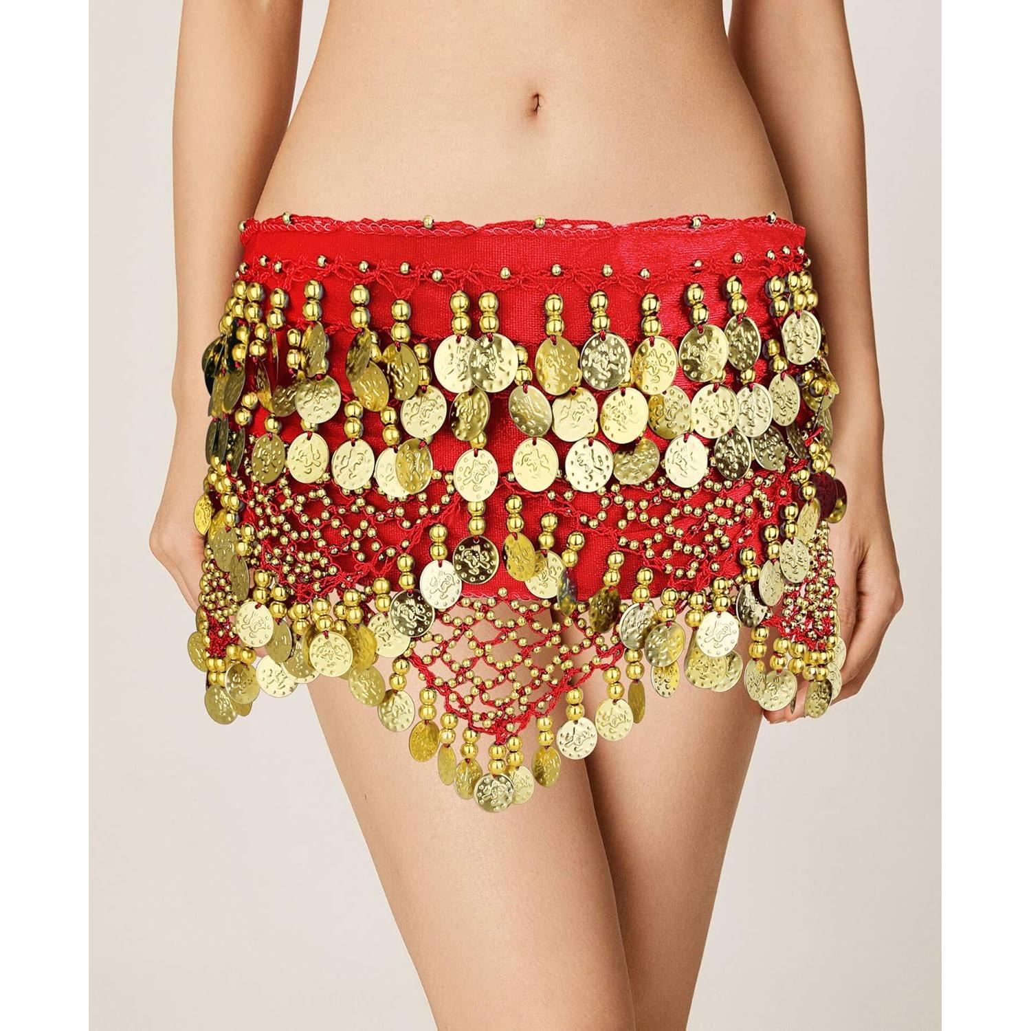 Accesorios de Danza del Vientre ORAZIO - Cinturón, Cadena y Pulsera