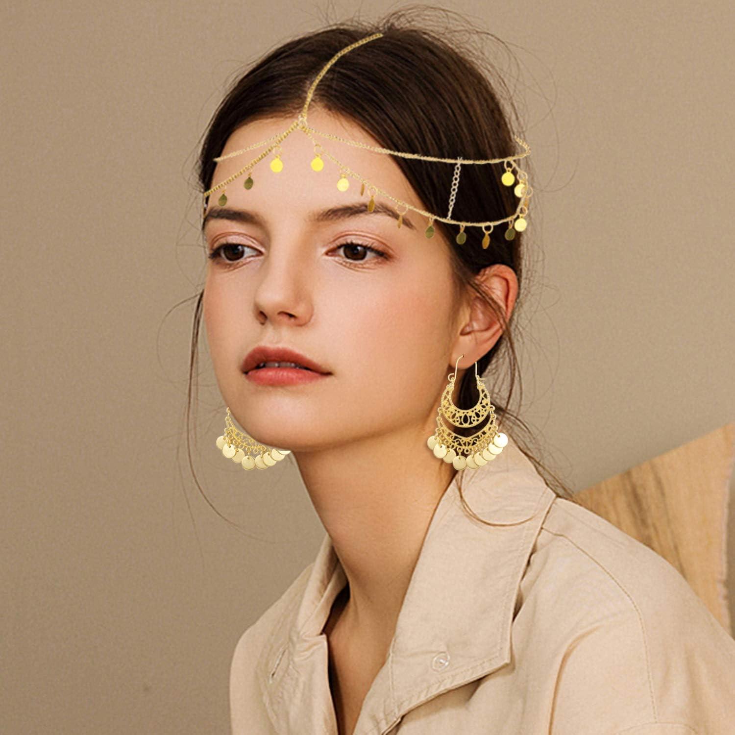 Accesorios de Danza del Vientre ORAZIO - Cinturón, Cadena y Pulsera