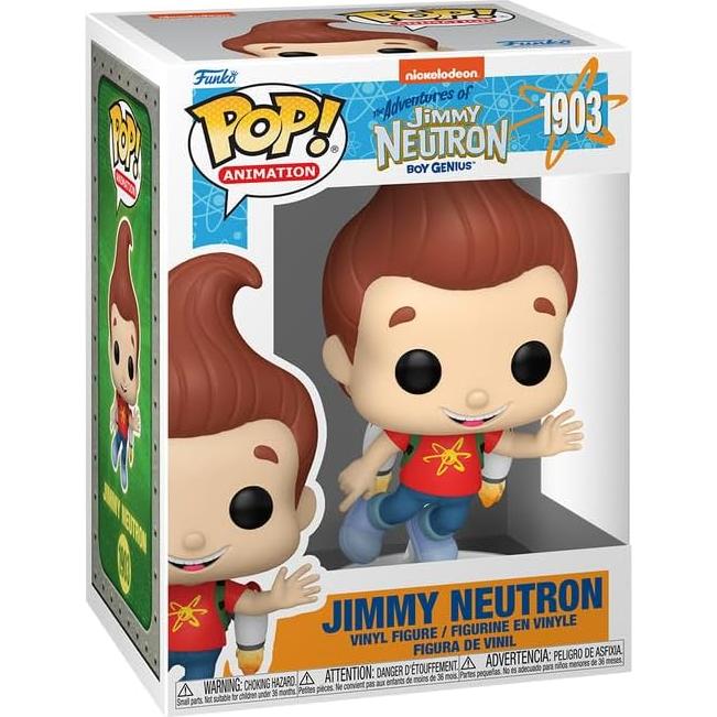 Figura POP! Jimmy Neutron #1903 Funko 13.3 cm con Funda