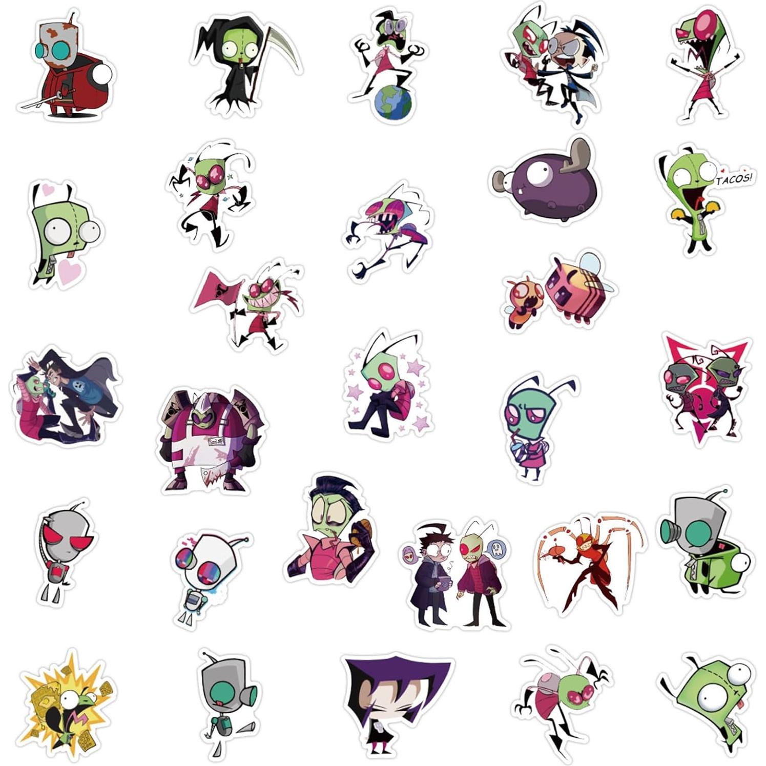 Conjunto de 50 Calcomanías de Vinilo Impermeables Meet Holiday