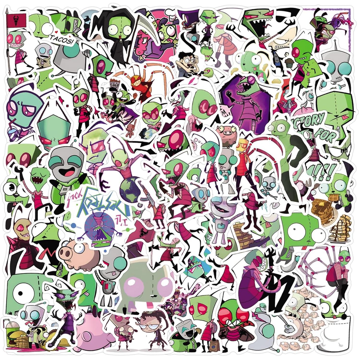 110 Pegatinas de Vinilo Impermeables GMVAESKY - Dibujo Animado