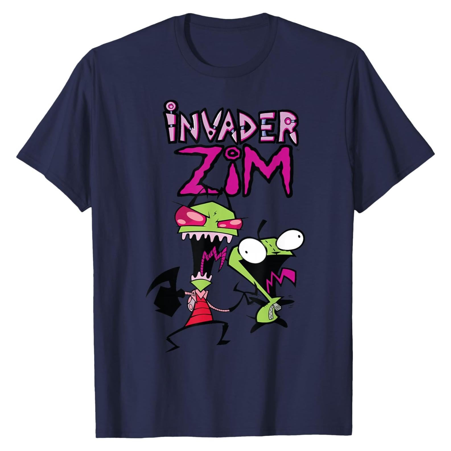 Camiseta Hombre Nickelodeon Invader Zim y Gir