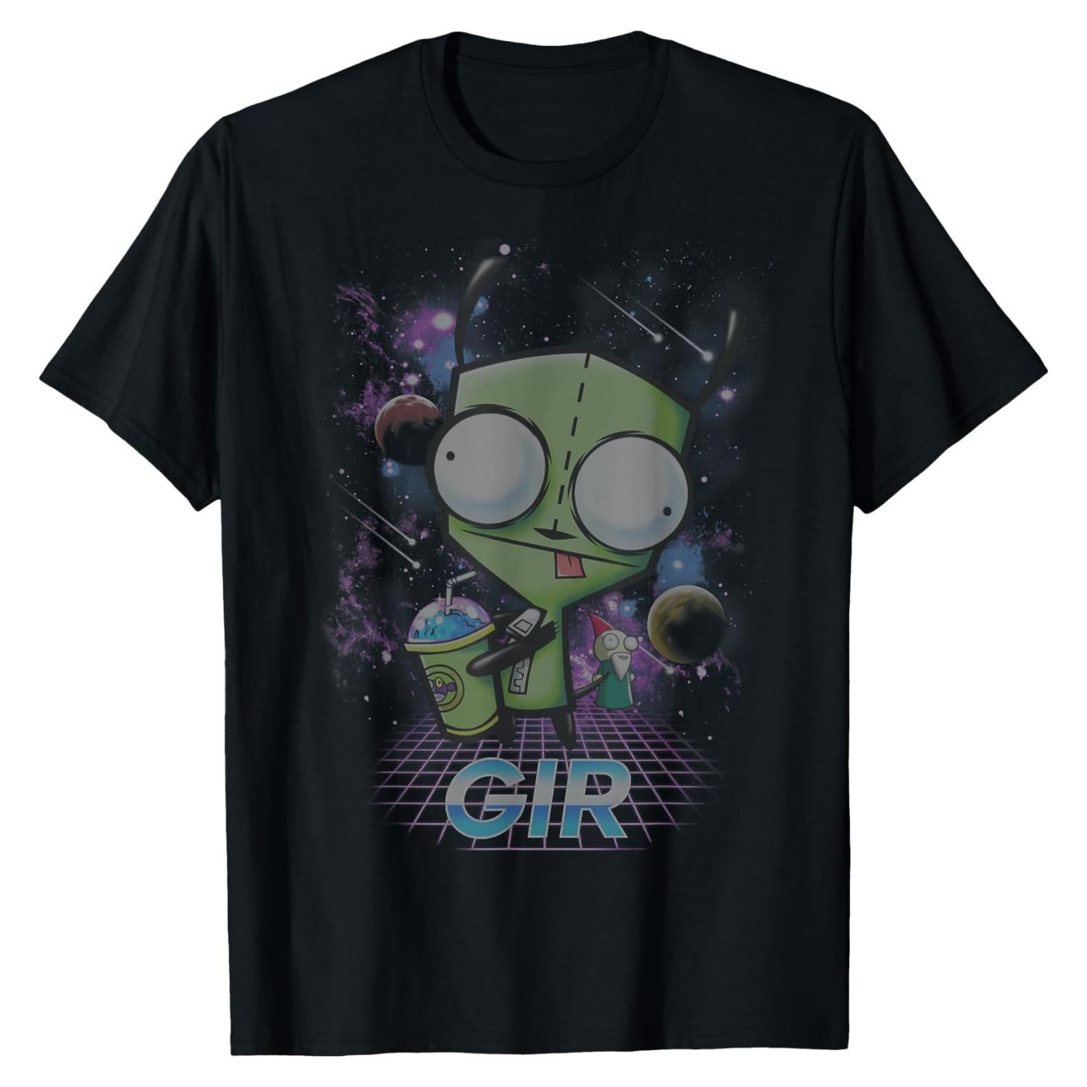 Camiseta Hombre Nickelodeon Invasor Zim Gir Aventura