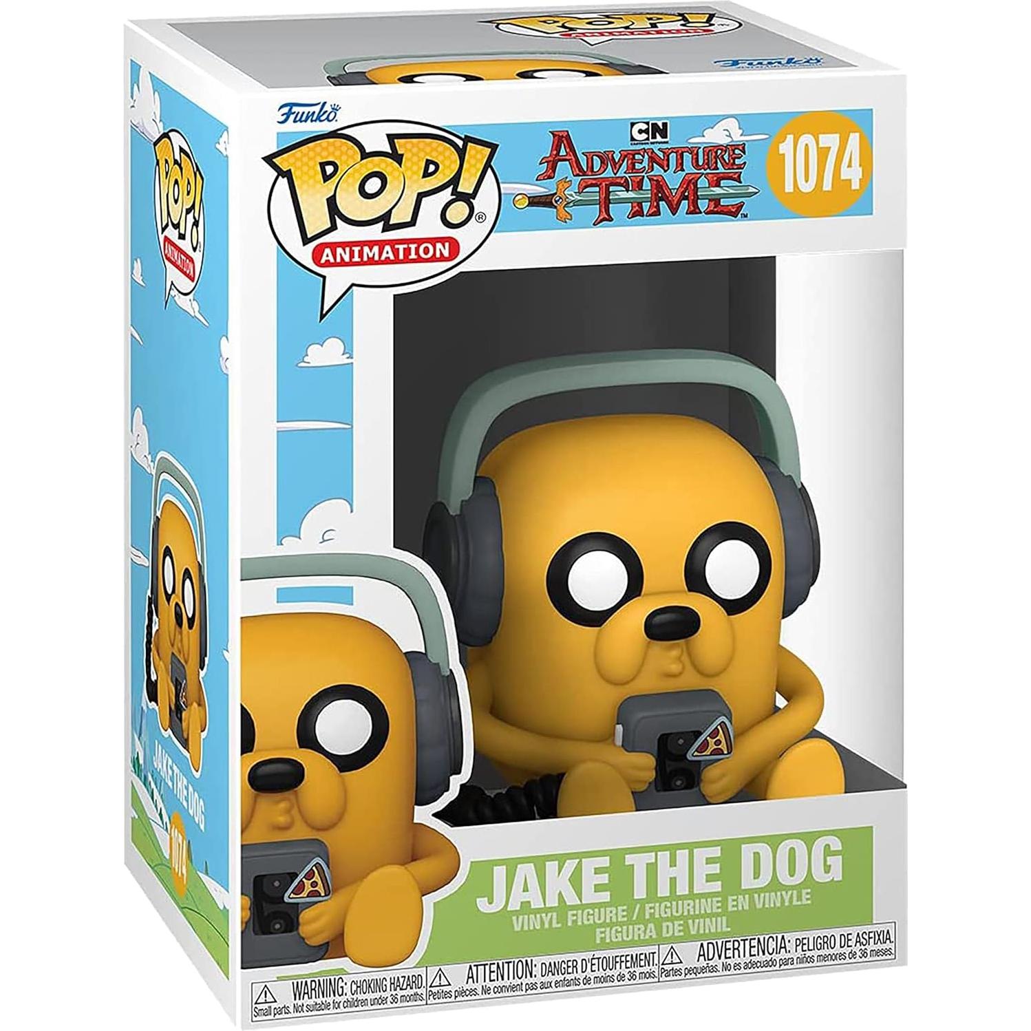 Figura Pop! Jake el Perro - Hora de Aventura - Funko 11.43 cm