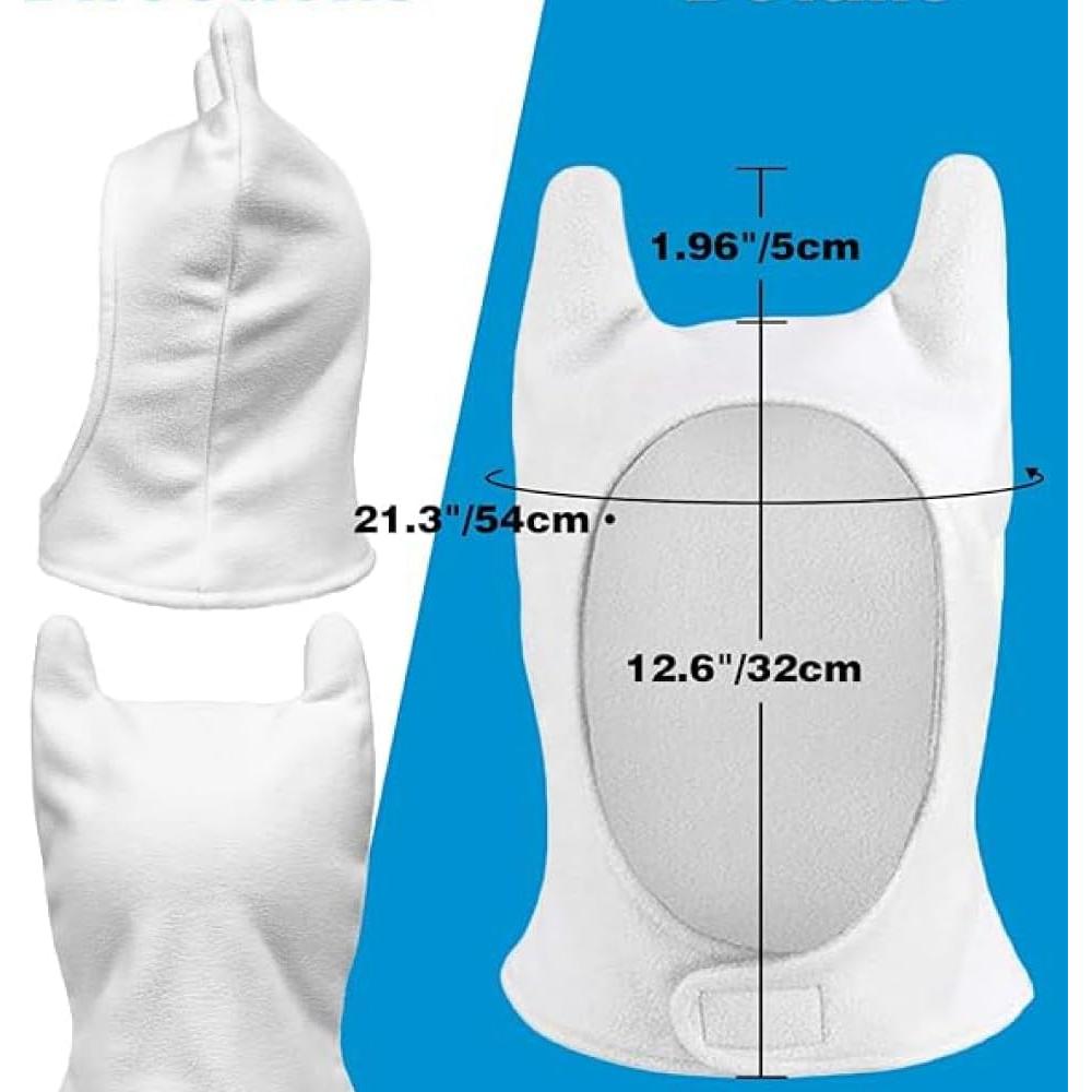 Sombrero de Cosplay Zadin Conejo Blanco para Niños