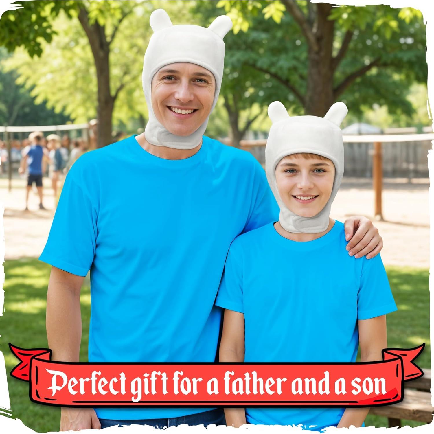 Sombrero de Cosplay Zadin Conejo Blanco para Niños