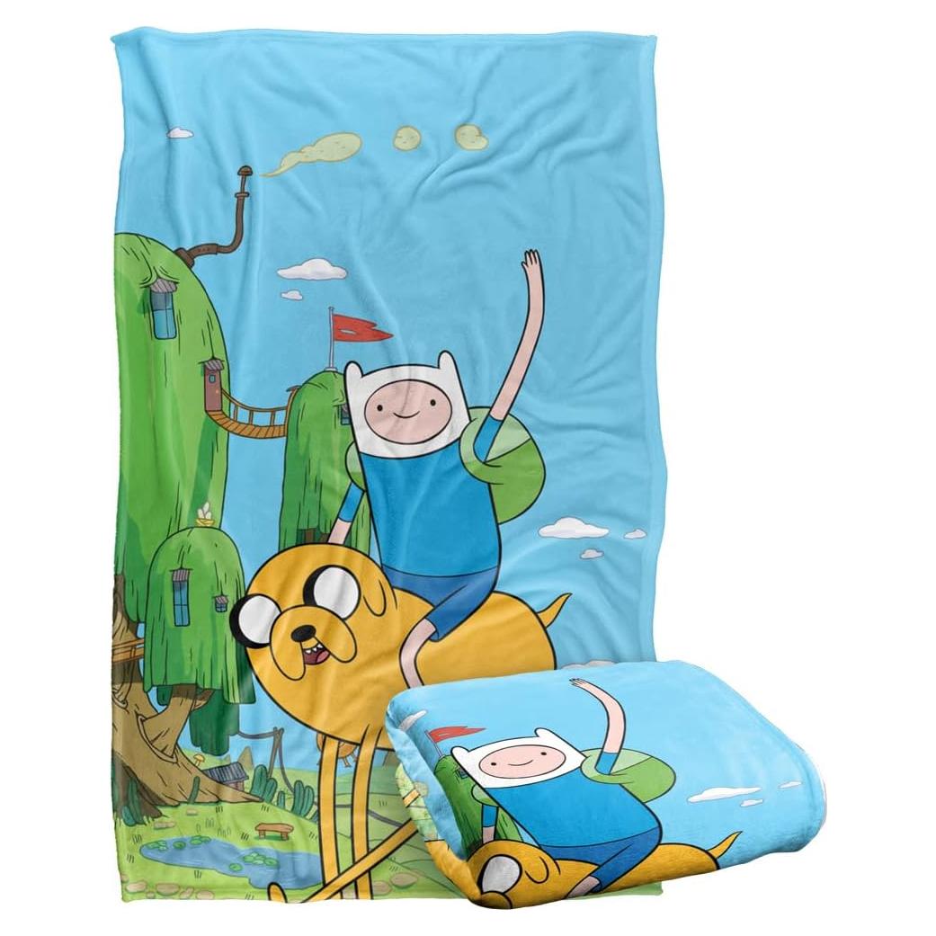 Manta Suave Trevco 91x147 cm Microfibra Polar Azul