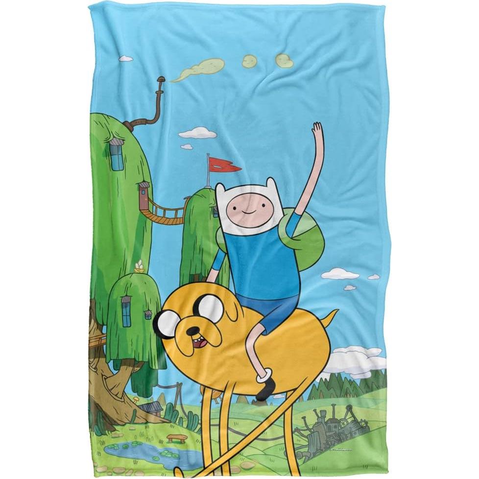 Manta Suave Trevco 91x147 cm Microfibra Polar Azul