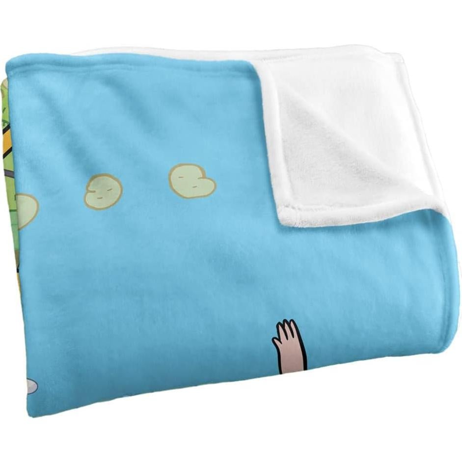 Manta Suave Trevco 91x147 cm Microfibra Polar Azul