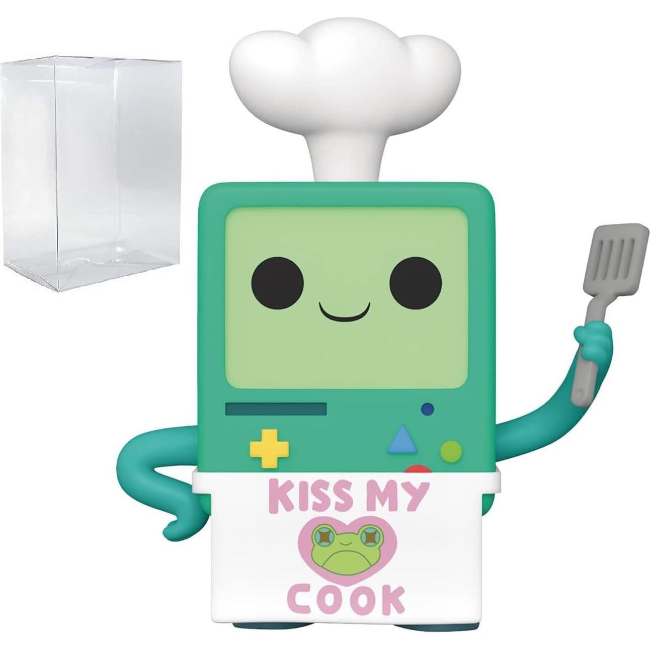 Figura de Vinilo Pop! BMO Cocinero Funko 9.5 cm con Protector