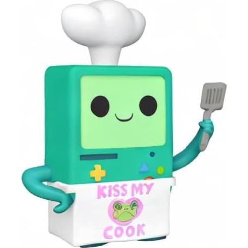 Figura de Vinilo Pop! BMO Cocinero Funko 9.5 cm con Protector