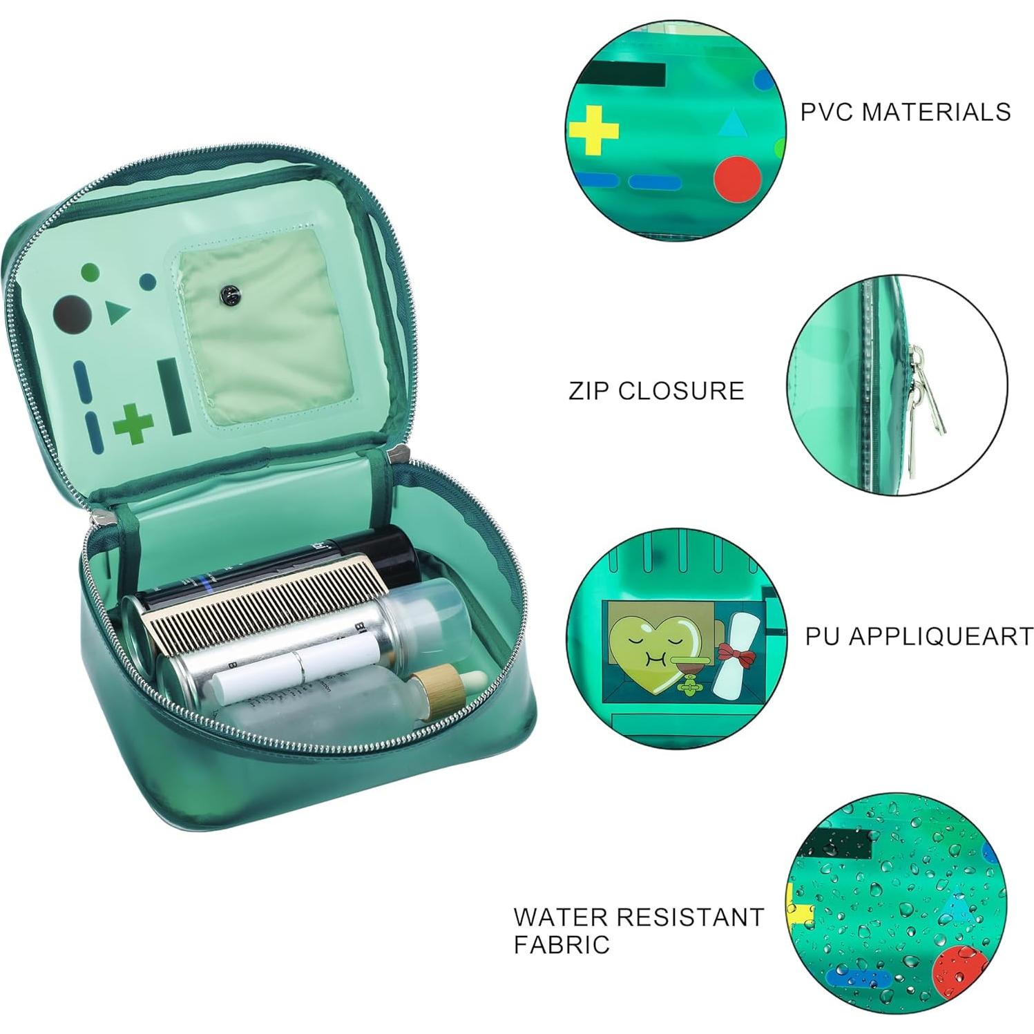 Bolsa Cosmética BMO Bioworld 19.3 CM PVC Duradera