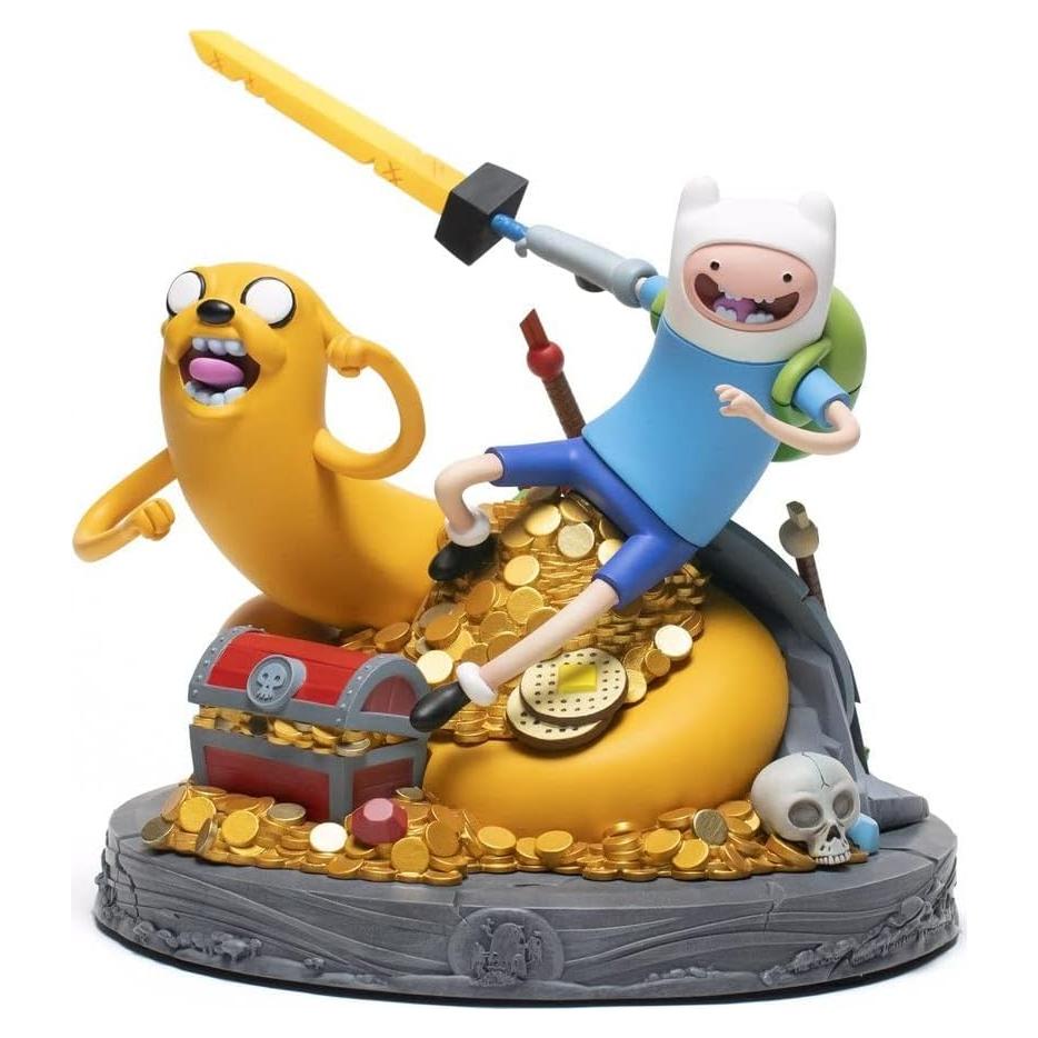 Estatua de Jake y Finn Hora de Aventura 34.3 cm Mondo