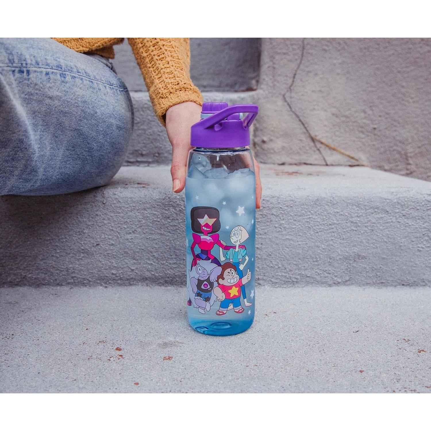 Botella de Agua Silver Buffalo Steven Universe 828ml Tapa Rosca