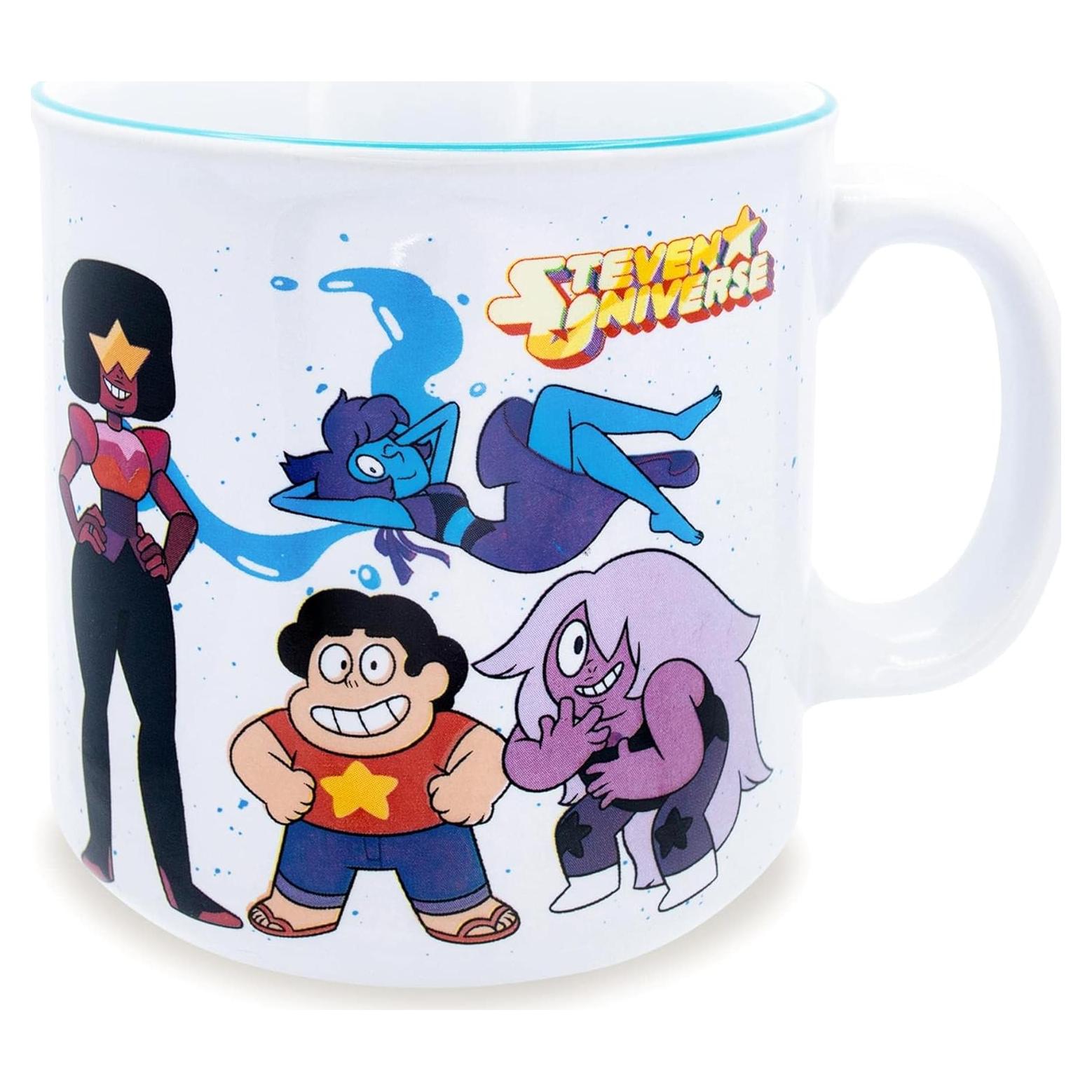 Taza Camper Cerámica Silver Buffalo Steven Universe 590 ml