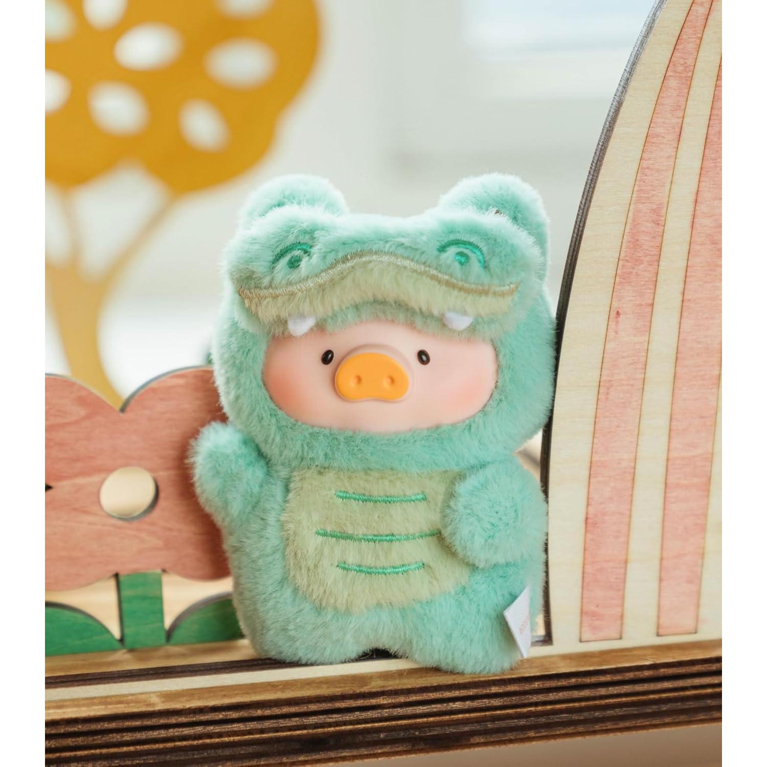 Títere de Dedos Lulu El Cerdito de Felpa - Caja Sorpresa