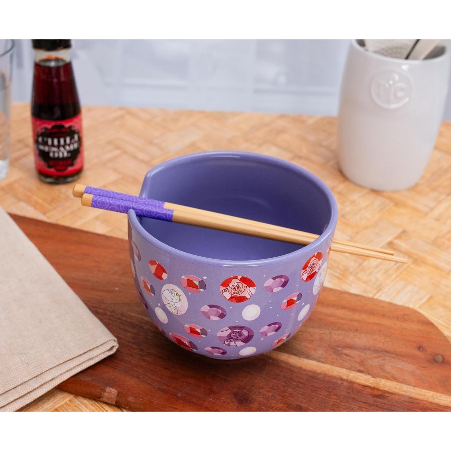 Juego de Vajilla Ramen Cerámica Silver Buffalo 20 Oz