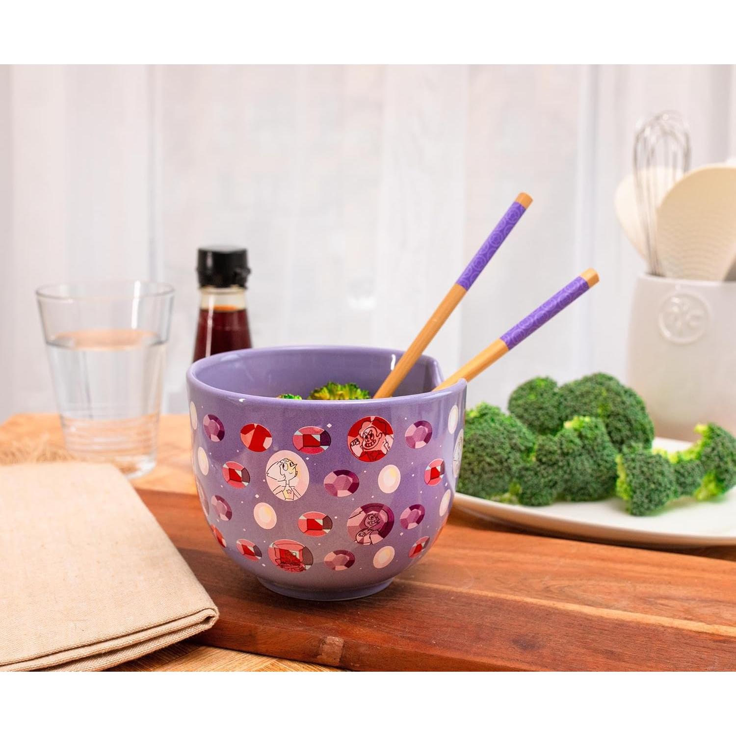 Juego de Vajilla Ramen Cerámica Silver Buffalo 20 Oz