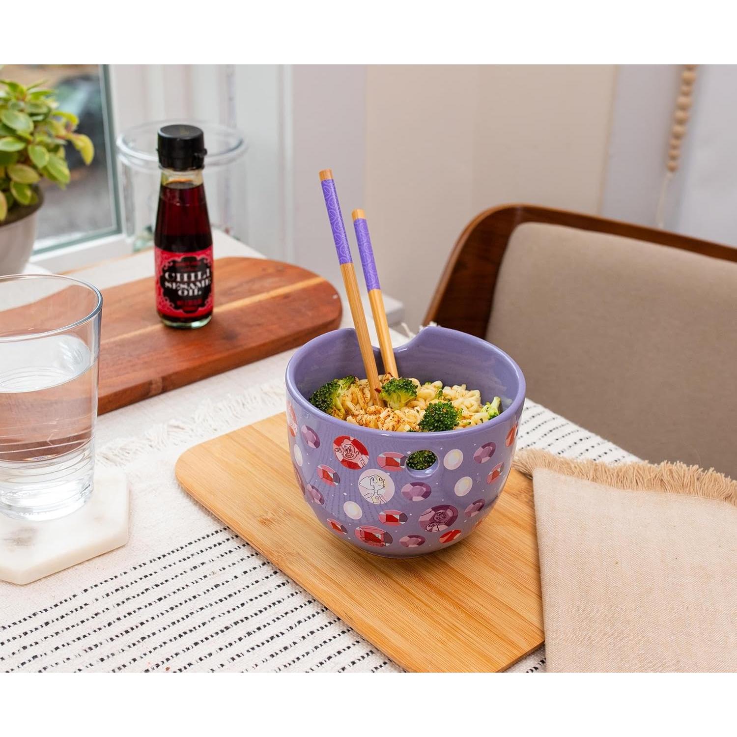 Juego de Vajilla Ramen Cerámica Silver Buffalo 20 Oz