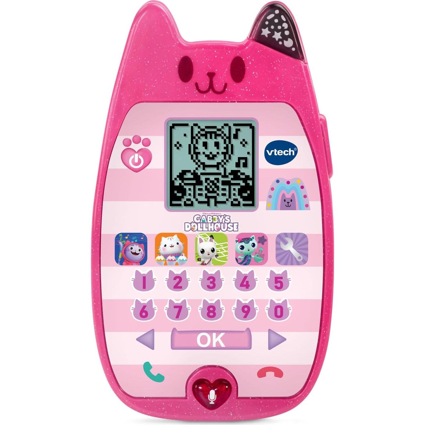 Teléfono Gabby's Dollhouse VTech en forma de gato