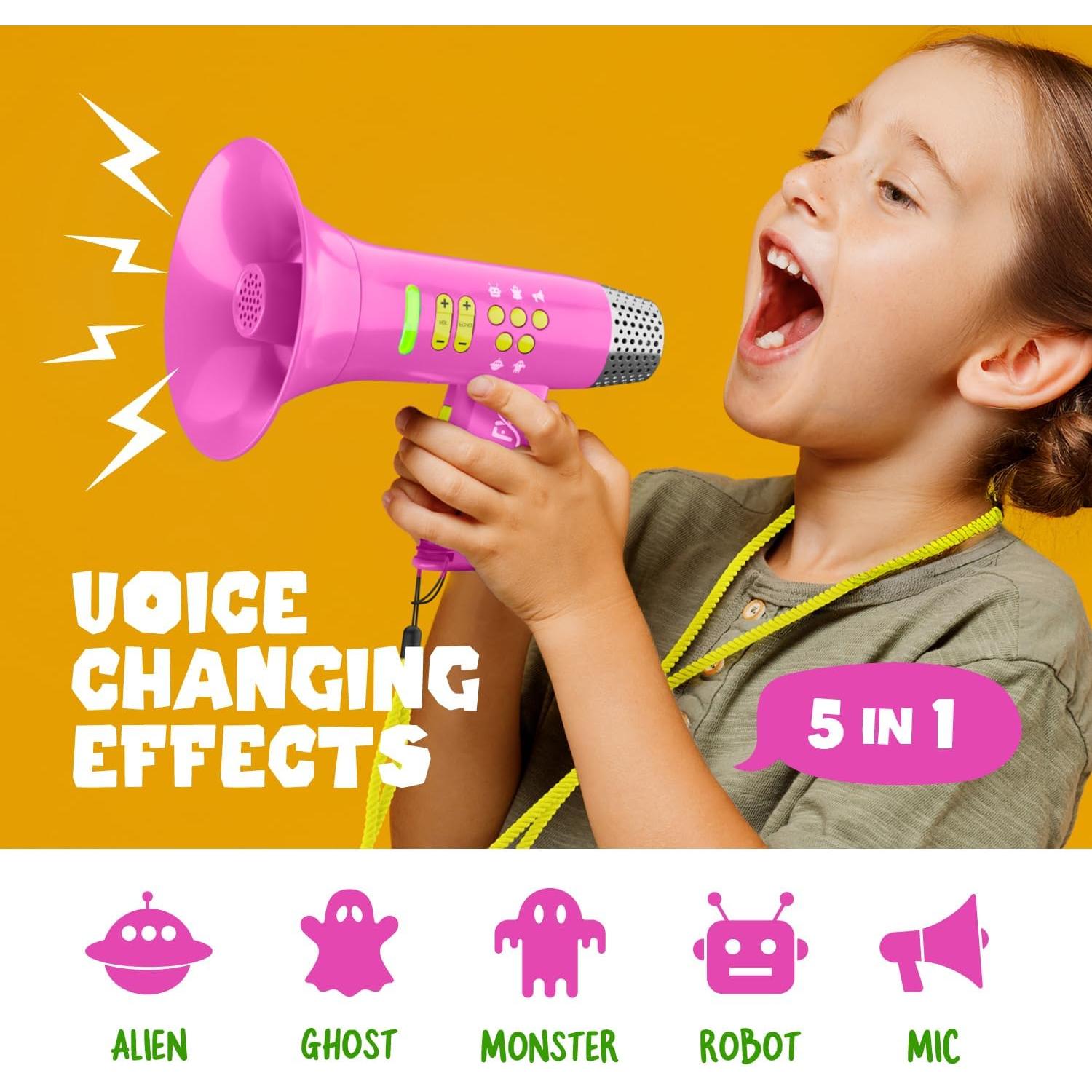 Mini Explorador Cambiador de Voz para Niñas - Juguete 3+ Años