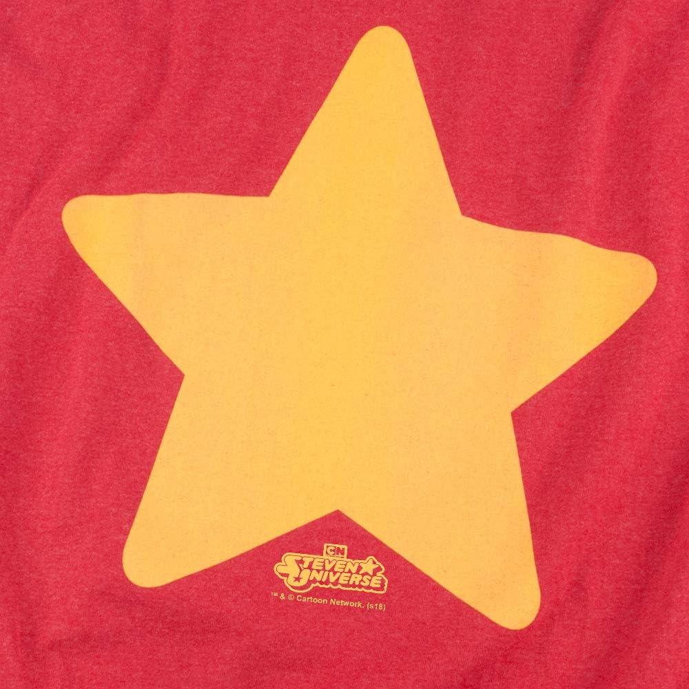Camiseta Unisex Heather Steven Universe Popfunk - Mediana Roja