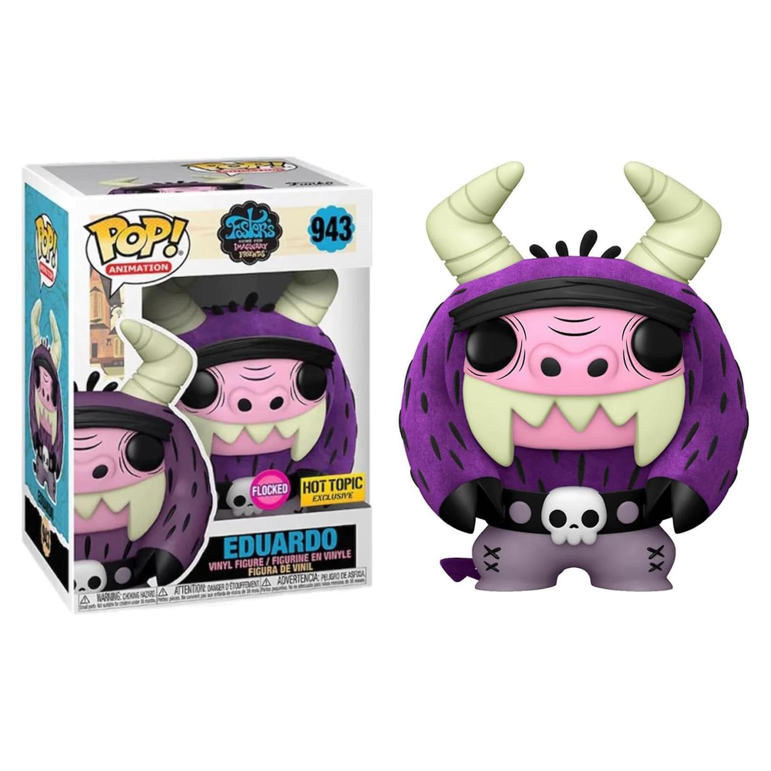 Figura de Vinilo Funko POP Eduardo Flocked Casa de los Amigos