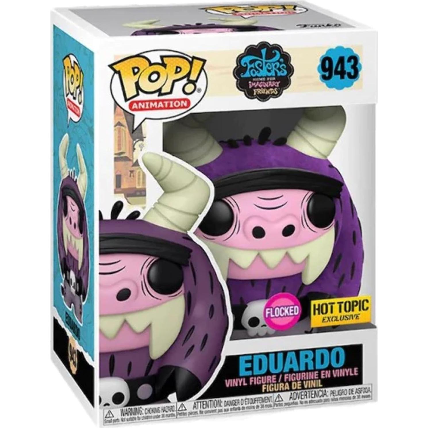 Figura de Vinilo Funko POP Eduardo Flocked Casa de los Amigos