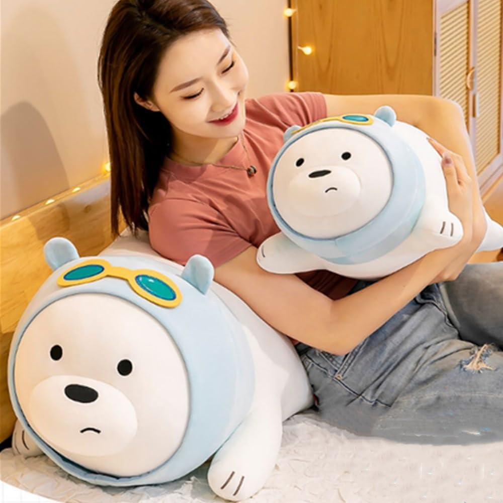 Juguete de Peluche Oso Polar OUKEYI 35 cm Blanco Kawaii