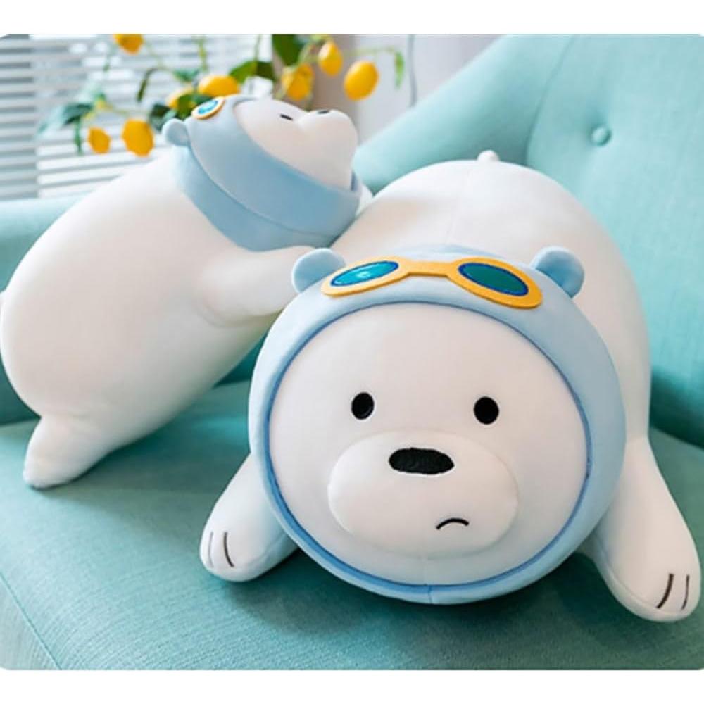 Juguete de Peluche Oso Polar OUKEYI 35 cm Blanco Kawaii