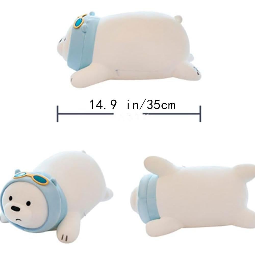 Juguete de Peluche Oso Polar OUKEYI 35 cm Blanco Kawaii