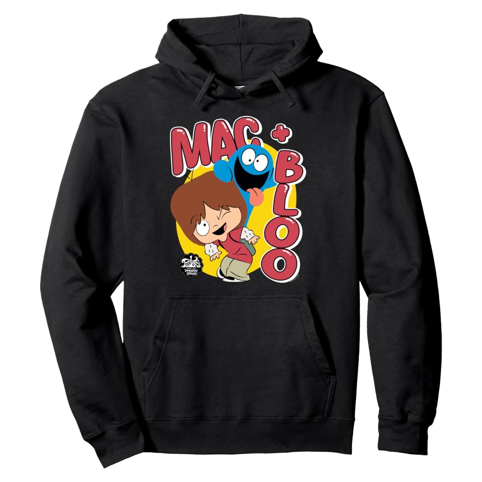 Sudadera con Capucha Unisex Foster's Home - Mac y Bloo