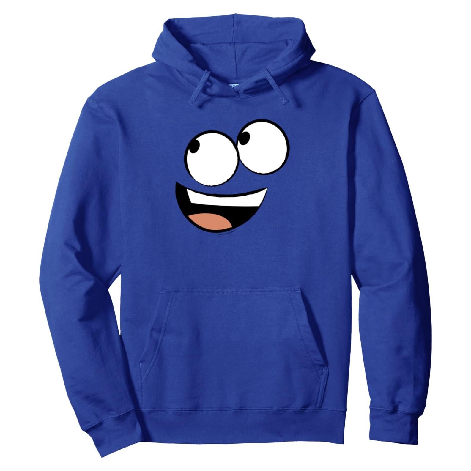 Sudadera con Capucha Unisex Foster's Home - Cara Azul - 241g