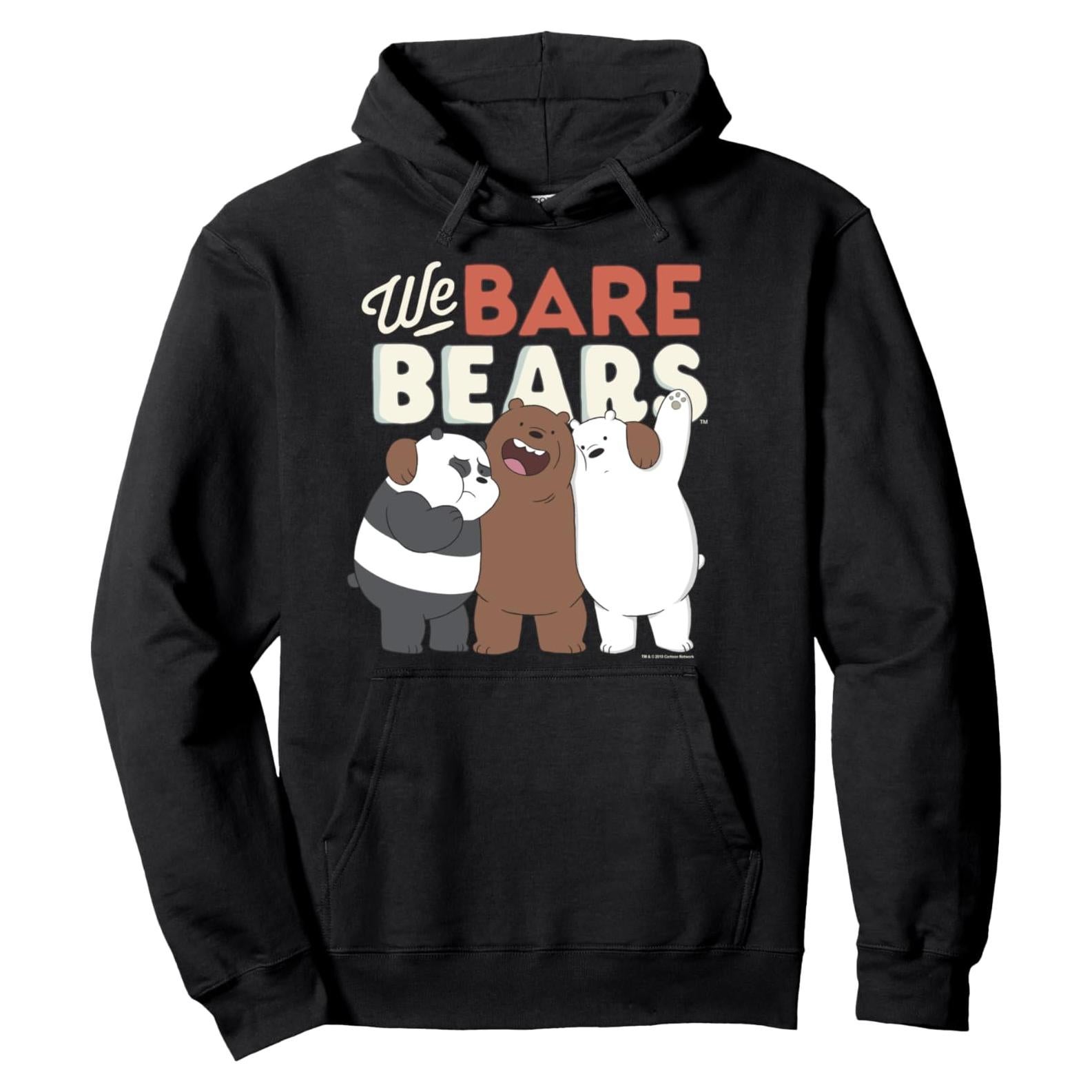 Sudadera con Capucha We Bare Bears Cartoon Network Unisex