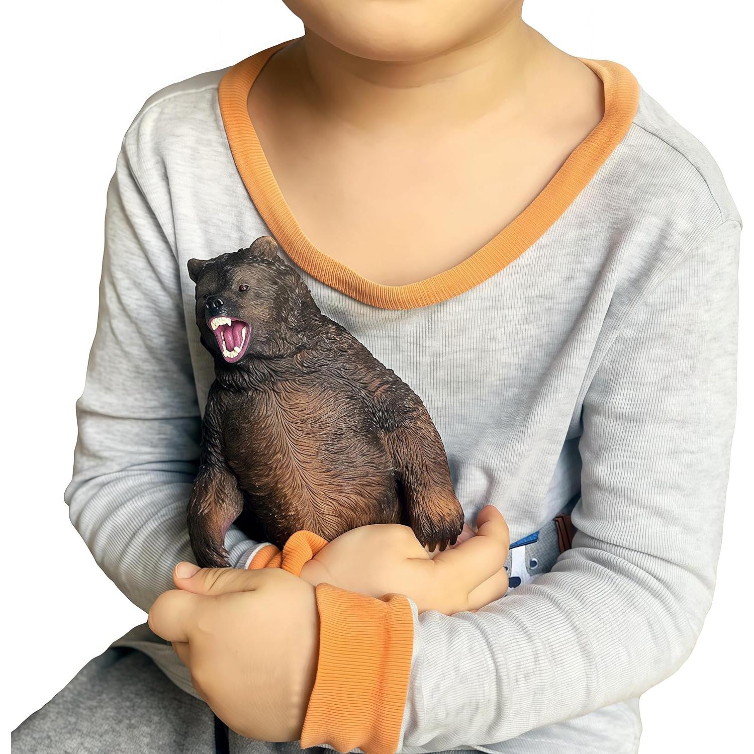 Figura de Oso Grizzly Grande Gemini&Genius 15.2x12.7 cm