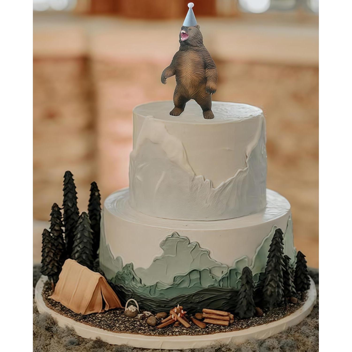 Figura de Oso Grizzly Grande Gemini&Genius 15.2x12.7 cm